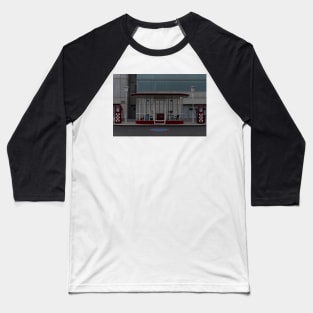 Retro gas station from Frankfurt Baseball T-Shirt